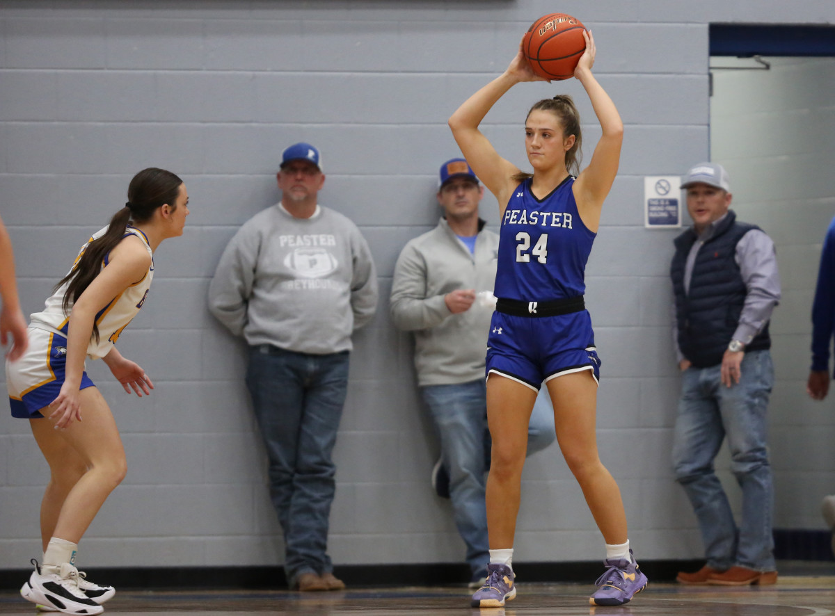 Brock Peaster Texas girls basketball 020423 Brian McLean 13